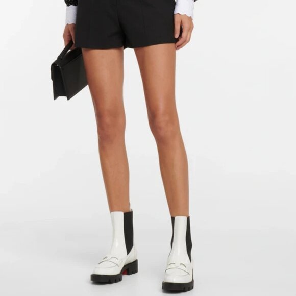 Christian Louboutin Montezu Chelsea Lug Sole Ankle Boot Chunky Patent White 39 - Picture 4 of 14